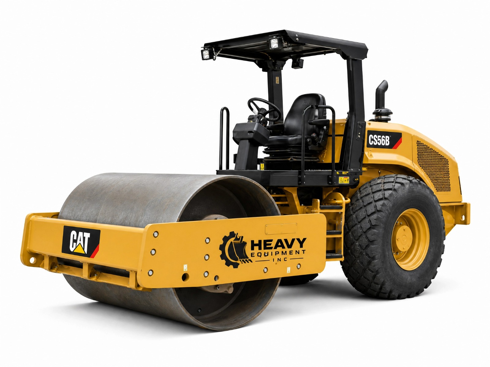 Single Drum Vibratory Roller / Soil Compactor